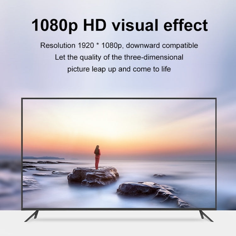 Adaptateur HDMI femelle vers VGA mâle avec audio pour moniteur d'ordinateur, TV, projecteur, blanc, or, noir