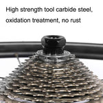 Ensemble d'outils de maintenance pour vélo, outil + 20 dents + 35 grammes, outil + 20 dents + 35 grammes + intercepteur, outil + intercepteur + 35 grammes + manchon d'axe médian, intercepteur + 20 dents + 35 grammes, outil + 20 dents + 35 grammes + clé