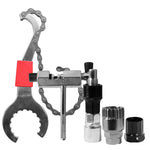 Ensemble d'outils de maintenance pour vélo, outil + 20 dents + 35 grammes, outil + 20 dents + 35 grammes + intercepteur, outil + intercepteur + 35 grammes + manchon d'axe médian, intercepteur + 20 dents + 35 grammes, outil + 20 dents + 35 grammes + clé