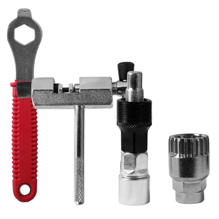 Ensemble d'outils de maintenance pour vélo, outil + 20 dents + 35 grammes, outil + 20 dents + 35 grammes + intercepteur, outil + intercepteur + 35 grammes + manchon d'axe médian, intercepteur + 20 dents + 35 grammes, outil + 20 dents + 35 grammes + clé