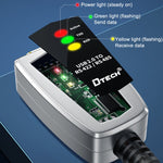 Convertisseur industriel USB vers RS485/422 DTECH DT-5019, câble 1,2 m