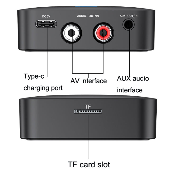 Récepteur/transmetteur Bluetooth NFC AFK-A10 pour haut-parleur de voiture AUX