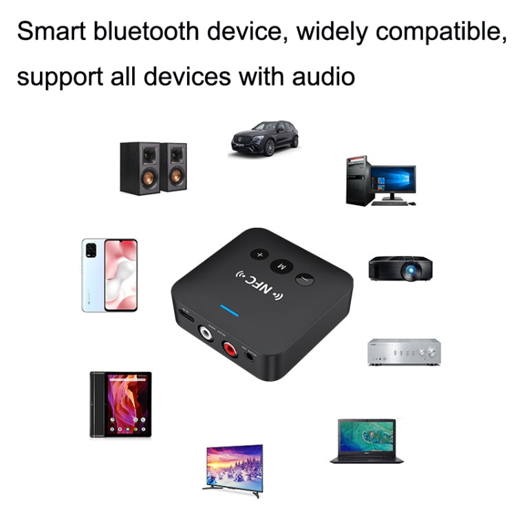 Récepteur/transmetteur Bluetooth NFC AFK-A10 pour haut-parleur de voiture AUX