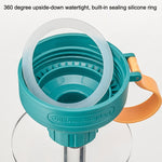Gourde portable d'été en plastique résistant aux hautes températures avec infuseur à thé, 550 ml, 650 ml