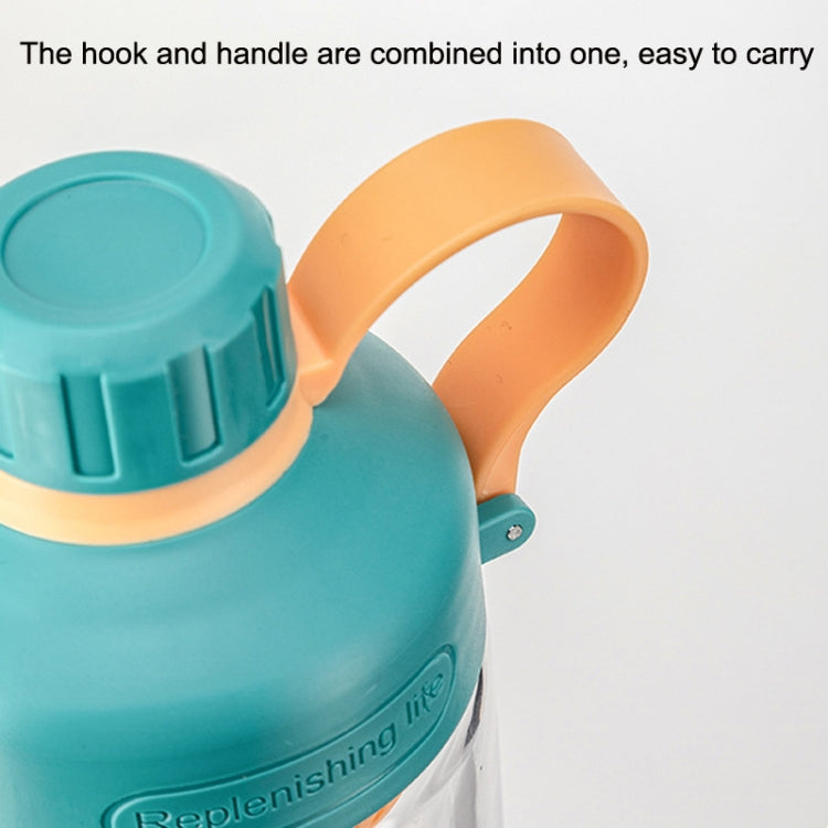 Gourde portable d'été en plastique résistant aux hautes températures avec infuseur à thé, 550 ml, 650 ml