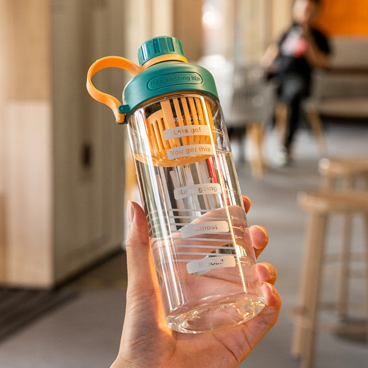 Gourde portable d'été en plastique résistant aux hautes températures avec infuseur à thé, 550 ml, 650 ml