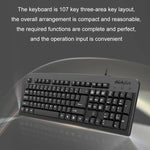 Ensemble clavier et souris filaire USB Lenovo Thinkplus pour bureau, KM130 Pro