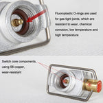 Outdoor Flat Gas Tank Outdoor Supplies Gas Tank Inflatable Valve, Flat Gas Tank Valve