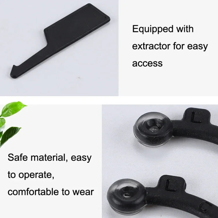 Lot de 5 beautés du nez 3D en silicone invisible, coussinet de nez, rehausseur de pont nasal