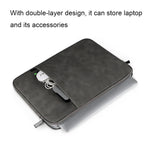 Sacoche doublure d'ordinateur portable étanche à double couche ND01DZ, 13,3 pouces, 14,1-15,4 pouces