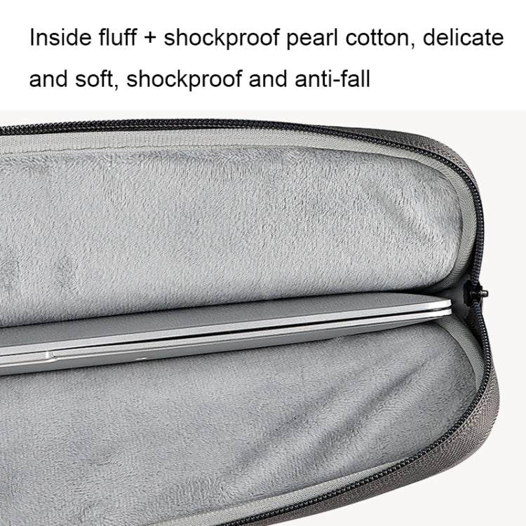 Sacoche doublure d'ordinateur portable étanche à double couche ND01DZ, 13,3 pouces, 14,1-15,4 pouces