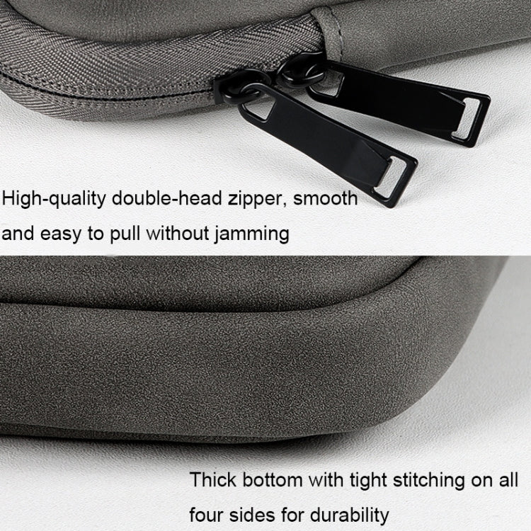 Sacoche doublure d'ordinateur portable étanche à double couche ND01DZ, 13,3 pouces, 14,1-15,4 pouces