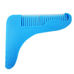 5 peignes de gabarit en forme de barbe livraison aléatoire de couleur, style : forme en L, forme en Z