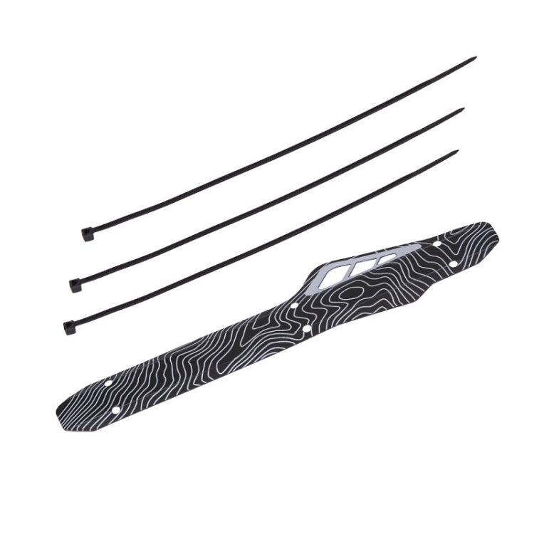 2 pièces de protège-chaîne en plastique pour vélo de montagne ZTTO, orange, vert, noir