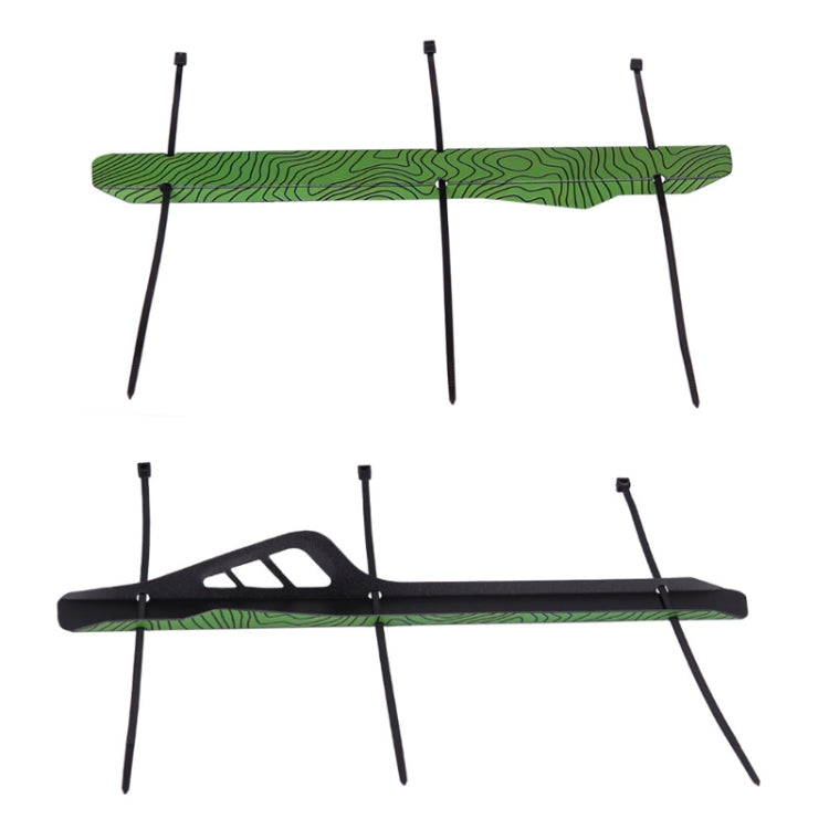 2 pièces de protège-chaîne en plastique pour vélo de montagne ZTTO, orange, vert, noir