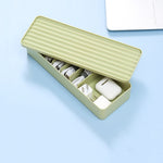 Boîte de rangement de câble de données de bureau Boîte de ligne anti-poussière, monocouche