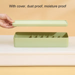 Boîte de rangement de câble de données de bureau Boîte de ligne anti-poussière, monocouche