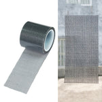 Moustiquaire de porte 5cm x 2m, filet anti-moustiques pour fenêtre, subvention de réparation anti-moustiques, 5cm x 2m