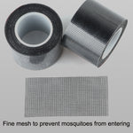 Moustiquaire de porte 5cm x 2m, filet anti-moustiques pour fenêtre, subvention de réparation anti-moustiques, 5cm x 2m