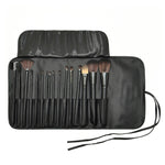 Ensemble de pinceaux de maquillage Pinceau à poudre libre Outil de maquillage, 15 PCS / Ensemble Noir, 15 PCS / Ensemble Couleur Bois, 18 PCS / Ensemble Couleur Bois