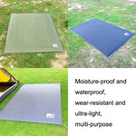 Tapis de tente extérieur en tissu Oxford épais imperméable pour pique-nique, Taille : 90x210cm, 140x210cm, 180x210cm, 210x210cm, 240x210cm