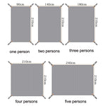 Tapis de tente extérieur en tissu Oxford épais imperméable pour pique-nique, Taille : 90x210cm, 140x210cm, 180x210cm, 210x210cm, 240x210cm