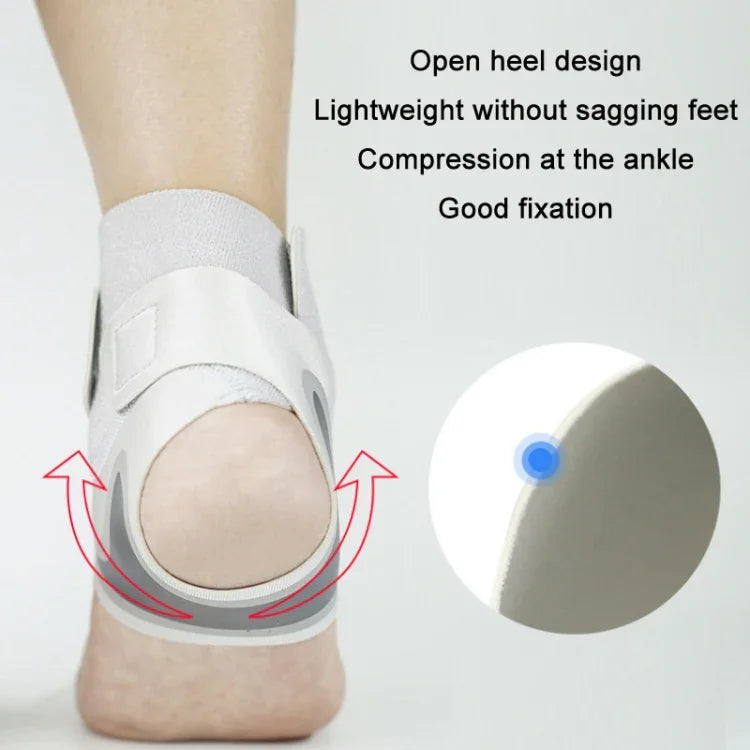 Attelle de cheville de compression fine et respirante pour entorse, Taille : Pied gauche (S), Pied gauche (M), Pied droit (M), Pied gauche (L), Pied droit (L), Pied gauche (XL), Pied droit (XL)