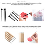 Ensemble d'outils de poterie couteau de sculpture argile pierre bricolage, 22 en 1, 24 en 1, 27 en 1, 32 en 1