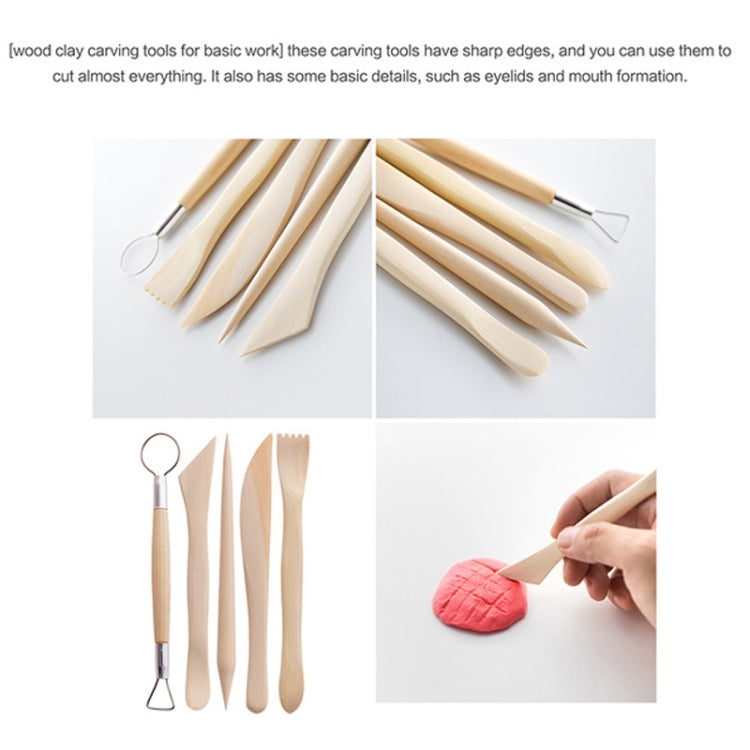 Ensemble d'outils de poterie couteau de sculpture argile pierre bricolage, 22 en 1, 24 en 1, 27 en 1, 32 en 1