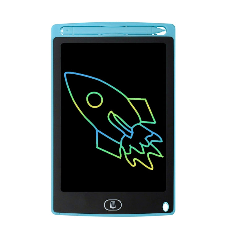 Tableau d'écriture LCD pour enfants, 8,5 pouces coloré (bleu clair), 8,5 pouces coloré (rose clair), 12 pouces coloré (bleu clair)