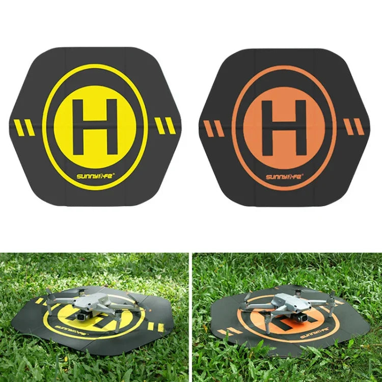 Héliport universel pliable double face en cuir pour drone Sunnylife, dimensions : 55 x 50 cm, TJP08