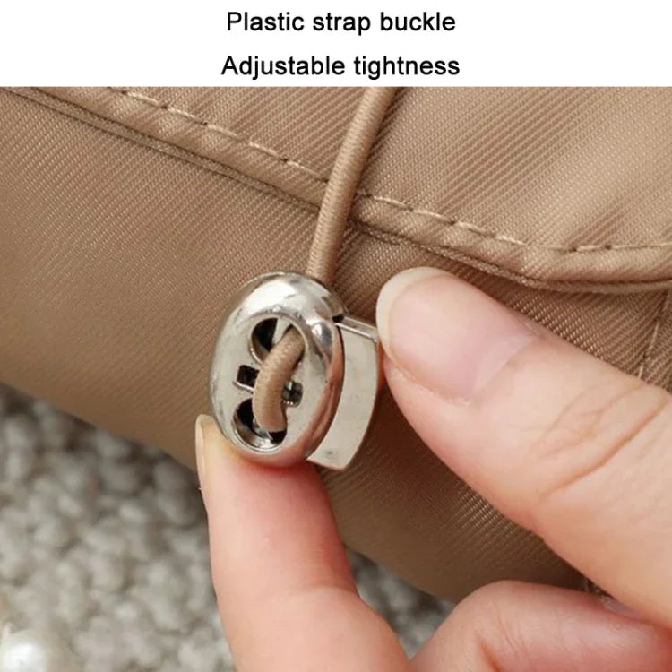 Trousse de Toilette Portable Imperméable en Maille 4-en-1 pour Femmes, Rouge, Vert, Noir, Violet, Kaki, Rose Cerise
