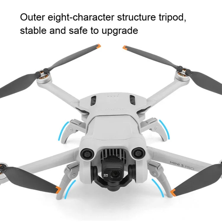 Train d'atterrissage pliable Sunnylife en forme d'araignée pour DJI Mini 3 Pro, pour DJI Mini 3 Pro