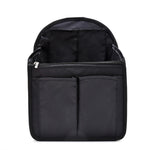 Sac de rangement pour cartable, insert pour sac à dos d'ordinateur, Petit Noir, Petit Rose, Petit Bleu clair, Petit Oiseau de feu bleu, Petit Gris, Petite Rayure rose, Petite Rayure marine, Petit Bleu, Petit Marine, Grand Noir, Grand Bleu clair