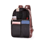 Sac de rangement pour cartable, insert pour sac à dos d'ordinateur, Petit Noir, Petit Rose, Petit Bleu clair, Petit Oiseau de feu bleu, Petit Gris, Petite Rayure rose, Petite Rayure marine, Petit Bleu, Petit Marine, Grand Noir, Grand Bleu clair