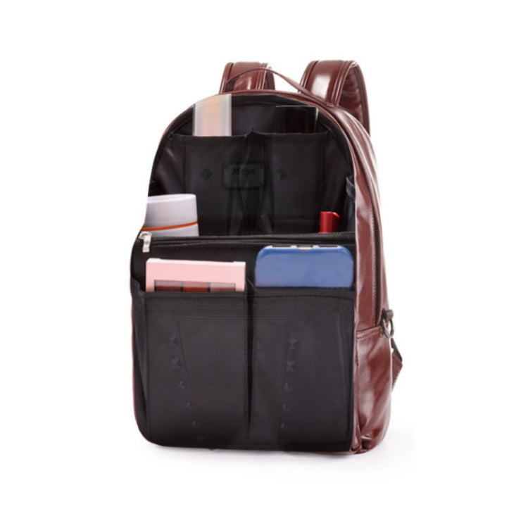 Sac de rangement pour cartable, insert pour sac à dos d'ordinateur, Petit Noir, Petit Rose, Petit Bleu clair, Petit Oiseau de feu bleu, Petit Gris, Petite Rayure rose, Petite Rayure marine, Petit Bleu, Petit Marine, Grand Noir, Grand Bleu clair