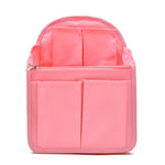 Sac de rangement pour cartable, insert pour sac à dos d'ordinateur, Petit Noir, Petit Rose, Petit Bleu clair, Petit Oiseau de feu bleu, Petit Gris, Petite Rayure rose, Petite Rayure marine, Petit Bleu, Petit Marine, Grand Noir, Grand Bleu clair