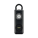 Porte-clés anti-loup rechargeable pour étudiante, blanc et noir, avec alarme anti-loup.
