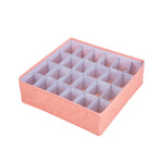 Foldable Drawer Clothes Storage Box, Spec:, 24 Grids (Gray), 24 Grids (Linen), 24 Grids (Red), 24 Grids (Green), 7 Grids (Gray), 7 Grids (Linen), 7 Grids (Red), 7 Grids (Green), 8 Grids (Gray), 8 Grids (Linen), 8 Grids (Red), 8 Grids (Green)