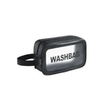 Trousse de toilette portable transparente en PVC, taille : L (rose), L (noir), L (blanc), M (rose), M (noir), M (blanc), S (rose), S (noir), S (blanc)