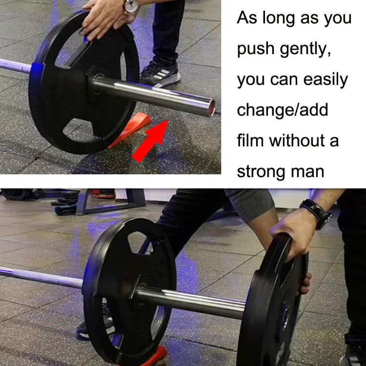 Joint de protection en silicone antidérapant portable pour barre de musculation, film de protection pour plaque de barre, joint de protection pour barre (Noir), joint de protection pour barre (Rouge), joint de protection pour barre (Bleu)