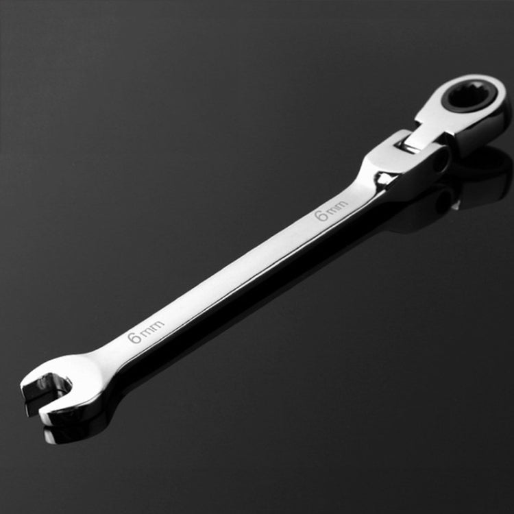 Clé à cliquet combinée à tête flexible outil à cliquet polyvalent, 6 mm, 7 mm, 9 mm, 11 mm, 24 mm, 16 mm, 18 mm, 20 mm, 21 mm, 22 mm, 23 mm