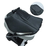 Accessoires universels pour poussette Bébé Pare-soleil avec Toit Ouvrant Visible, Gris, Rose, Noir