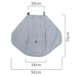 Accessoires universels pour poussette Bébé Pare-soleil avec Toit Ouvrant Visible, Gris, Rose, Noir