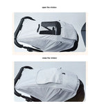 Accessoires universels pour poussette Bébé Pare-soleil avec Toit Ouvrant Visible, Gris, Rose, Noir