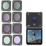 Filtres de caméra d'action JUNESTAR pour DJI Action 2,Style :, CPL, ND4, ND8, ND16, ND32, ND64, ND1000, ND8PL, ND32PL, ND64PL, Macro 10X, Night, Star, CS-3IN1, CS-4in1, CS-4in1 (NDPL), CS-6IN1, CS-8in1