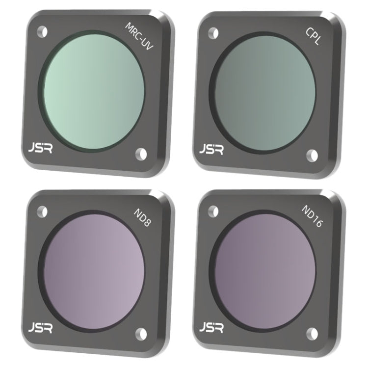 Filtres de caméra d'action JUNESTAR pour DJI Action 2,Style :, CPL, ND4, ND8, ND16, ND32, ND64, ND1000, ND8PL, ND32PL, ND64PL, Macro 10X, Night, Star, CS-3IN1, CS-4in1, CS-4in1 (NDPL), CS-6IN1, CS-8in1