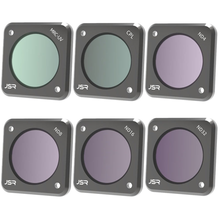 Filtres de caméra d'action JUNESTAR pour DJI Action 2,Style :, CPL, ND4, ND8, ND16, ND32, ND64, ND1000, ND8PL, ND32PL, ND64PL, Macro 10X, Night, Star, CS-3IN1, CS-4in1, CS-4in1 (NDPL), CS-6IN1, CS-8in1