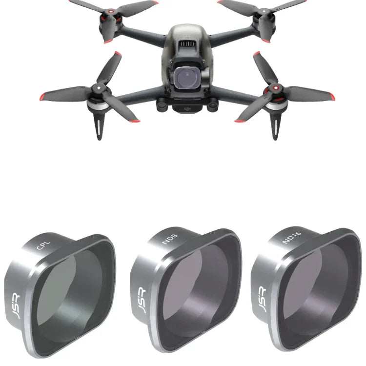 Filtres JUNESTAR pour drone DJI FPV COMBO, Modèle : MCUV, CPL, ND4, ND8, ND16, ND32, ND64, ND8PL, ND16PL, ND32PL, ND64PL, Nuit, Étoile, CPL+ND8+ND16, ND4+ND8+ND16+ND32, ND8/16/32/64PL, UV+CPL+ND4/8/16/32, UV+CPL+ND8/16/32/64+Étoile+Nuit