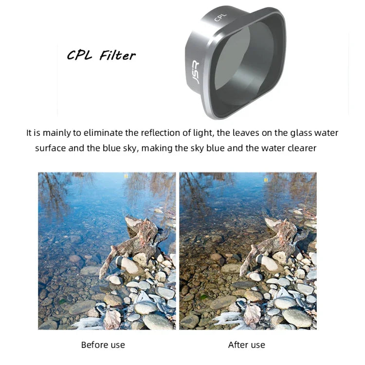 Filtres JUNESTAR pour drone DJI FPV COMBO, Modèle : MCUV, CPL, ND4, ND8, ND16, ND32, ND64, ND8PL, ND16PL, ND32PL, ND64PL, Nuit, Étoile, CPL+ND8+ND16, ND4+ND8+ND16+ND32, ND8/16/32/64PL, UV+CPL+ND4/8/16/32, UV+CPL+ND8/16/32/64+Étoile+Nuit